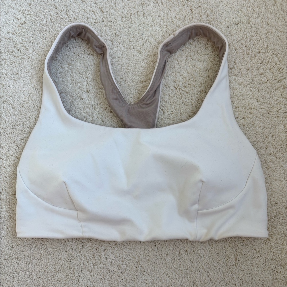 Lululemon Athletica White Tank Top